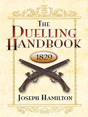 cover image of The Duelling Handbook, 1829